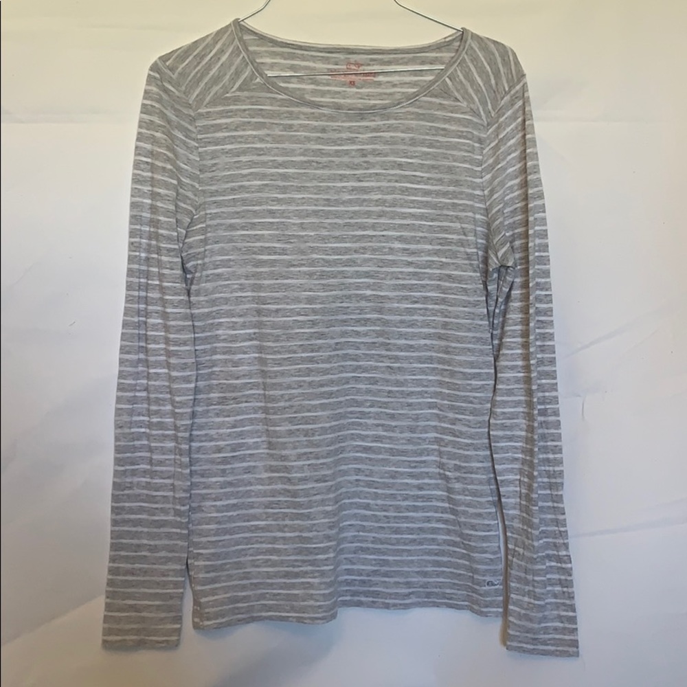 Women’s grey knit vineyard vine top sz xs